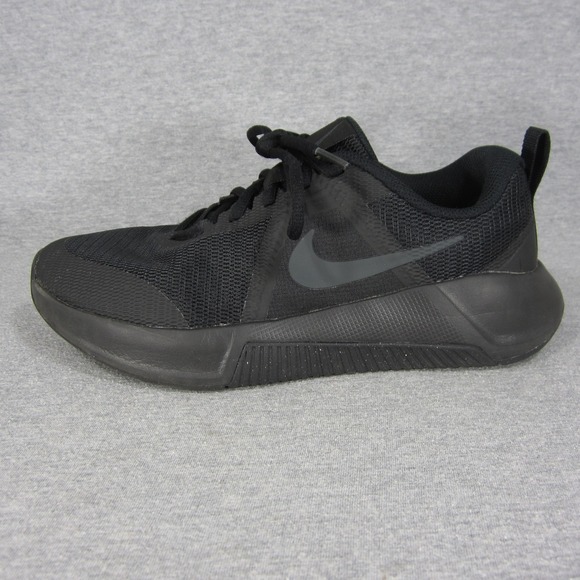 Nike MC Trainer 3‎ Workout Shoes 7.5 Black Lace Up Breathable Low Top FQ1831-003